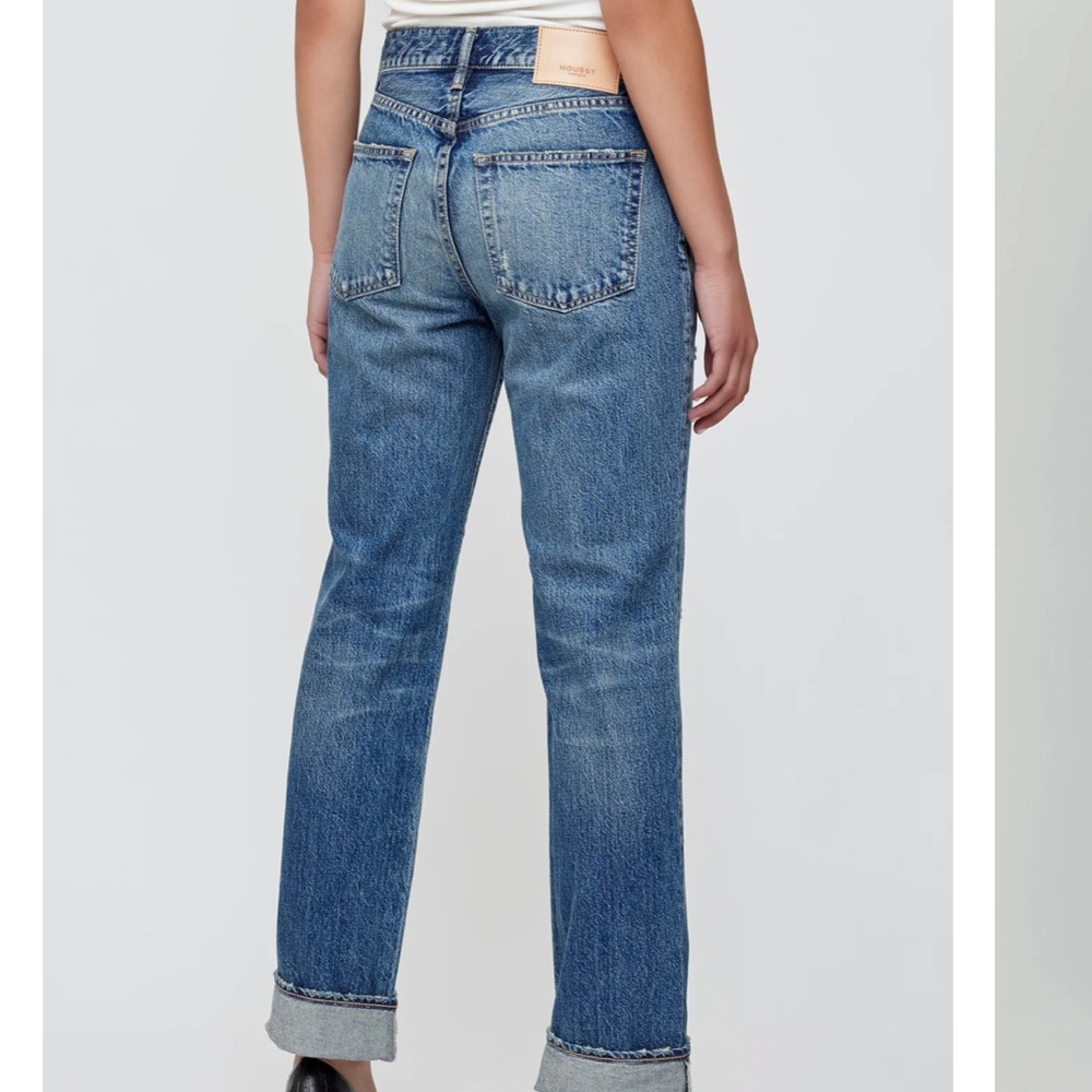 Classic Blue Aquebogue Straight-Leg Women’s Jeans - Picture 3 of 7
